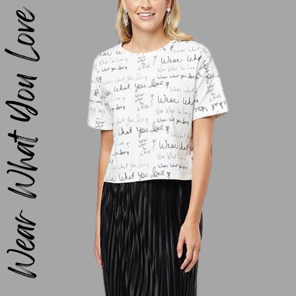 everydayJONES by Madeline Jones Wear What You Love Tee - Picture 1 of 12